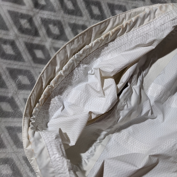 Sperry Top Sider White Rain Jacket Size Medium - Picture 14 of 15